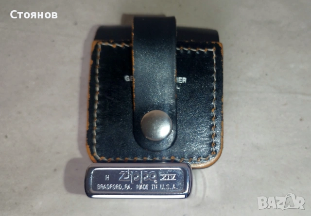 Оригинални запалка и калъфче  ZIPPO / U.S.A., снимка 6 - Запалки - 53788396