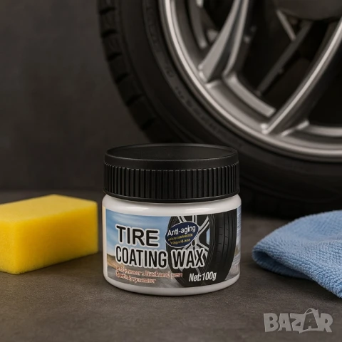 Професионална вакса за покритие на гуми – Против стареене и замърсяване, снимка 2 - Други стоки за дома - 51049517