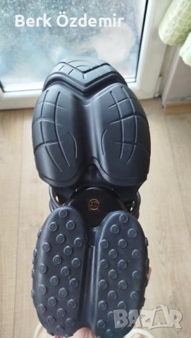 Черни сникърси имитация на Balmain Unicorn , снимка 5 - Маратонки - 53724510