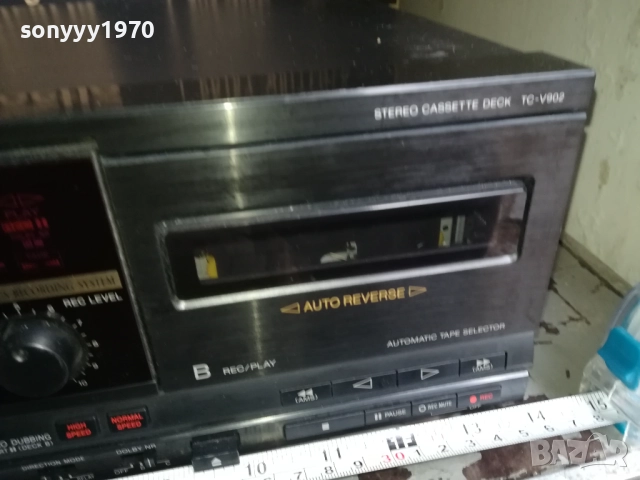 sony tc-v902 deck-made in japan-вчера внесен от swiss 0711251854LCHERY2, снимка 4 - Декове - 52335679