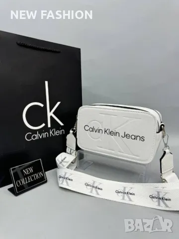 Дамски Кожени Чанти: CALVIN KLEIN , снимка 3 - Чанти - 47787604