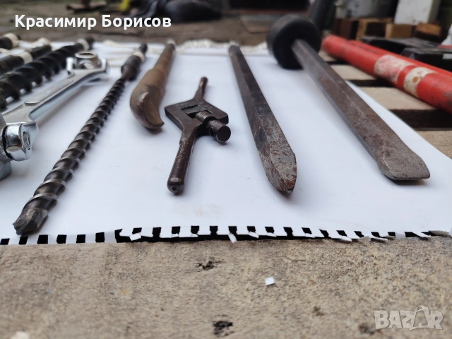 Длето шило секач ключ свредло hilti kango england, снимка 6 - Други инструменти - 53606778