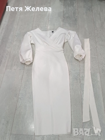 Бяла рокля -(XS)