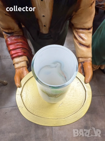 Елегантна ваза от многоцветно стъкло. №7697, снимка 3 - Антикварни и старинни предмети - 52687432