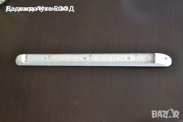 1бр. интериорна LED Лед лампа плафон с 18 диода, ключ вкл/изкл, 12-24V , ЧЕРВЕНА, снимка 2 - Аксесоари и консумативи - 53716779