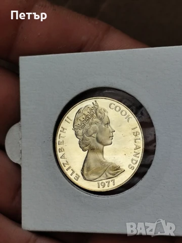 100 златни долара острови Кук , снимка 3 - Нумизматика и бонистика - 51303376