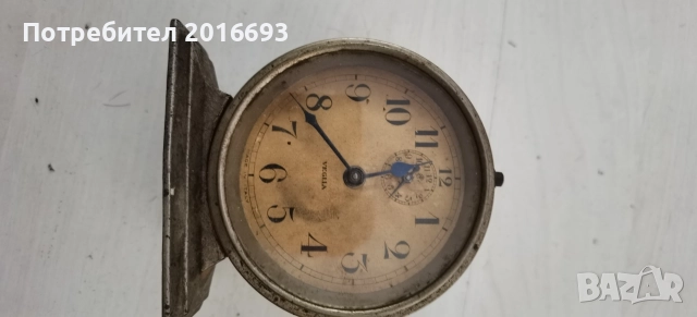 Красив ретро будилник., снимка 2 - Антикварни и старинни предмети - 52790792