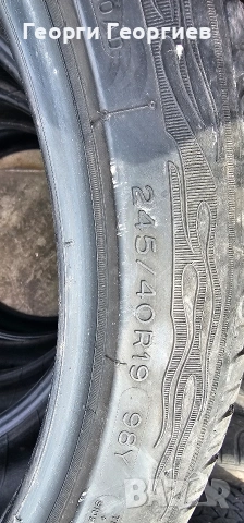 4 гуми BF Goodrich 245/40 /19 летни, снимка 3 - Гуми и джанти - 53915160