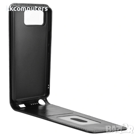 Кожен Флип Калъф с Карта за Asus Zenfone 12 Ultra 5G - Вертикален, Магнитен, Слот за Карта, Вкл. Про, снимка 5 - Калъфи, кейсове - 53437803