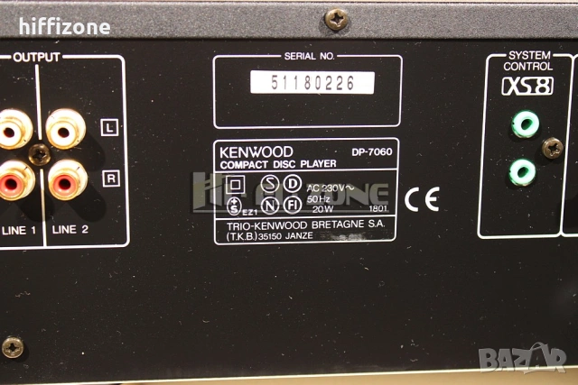 CD плеър   Kenwood dp 7060 , снимка 8 - Ресийвъри, усилватели, смесителни пултове - 54134316