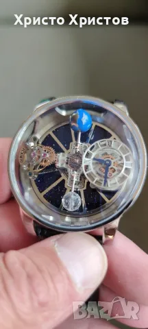 Мъжки луксозен часовник Jacob & Co Geneve Astronomia Tourbillon , снимка 2 - Мъжки - 47149382