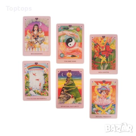 Оракул карти: True Love Oracle & Lovers Oracle & When Two Hearts Meet, снимка 14 - Карти за игра - 45387833