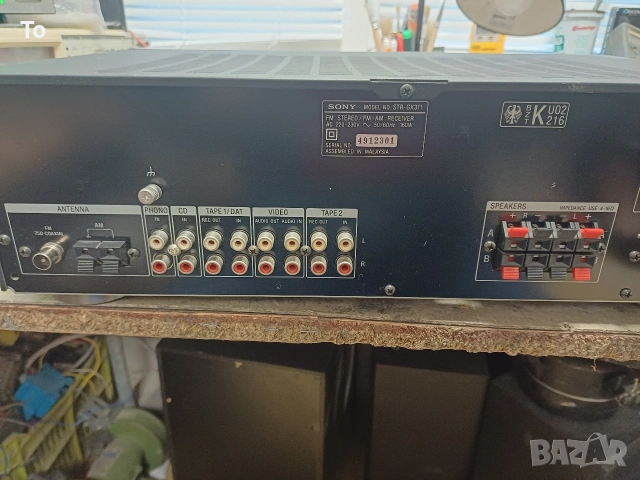 Ресийвър Sony STR-GX311, снимка 4 - Ресийвъри, усилватели, смесителни пултове - 53517526