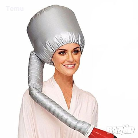 Шапка с тръба за горещ въздух за изсушаване на коса и правене на прическа TV589, снимка 1 - Сешоари - 45648923