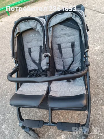 Количка peg perego book for two , снимка 4 - Стоки за близнаци - 46850915