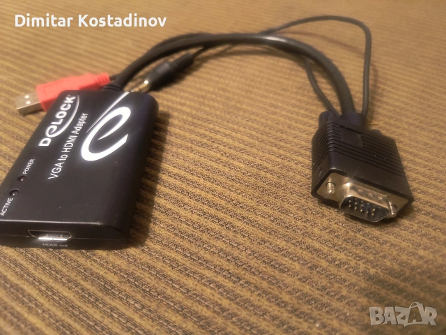 VGA to HDMI, снимка 2 - Други - 53701526
