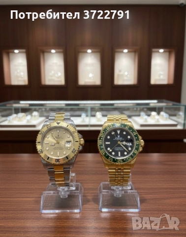 Мъжки часовник Ролекс, снимка 10 - Луксозни - 53057414