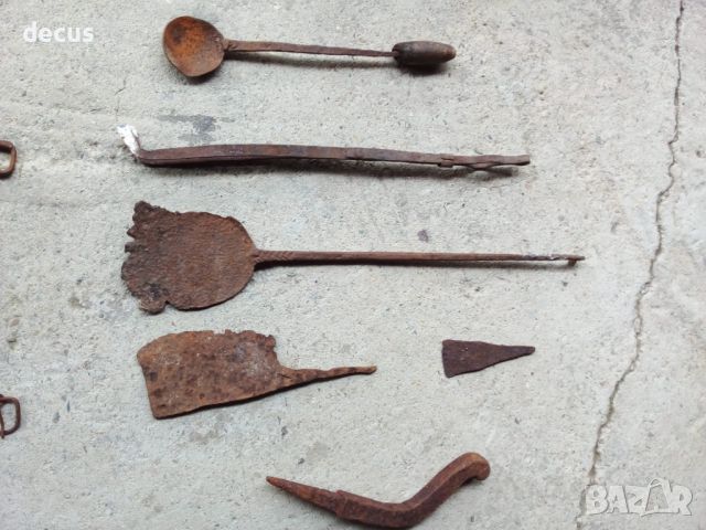 Стари железа и инструменти - антики, снимка 6 - Антикварни и старинни предмети - 45699271