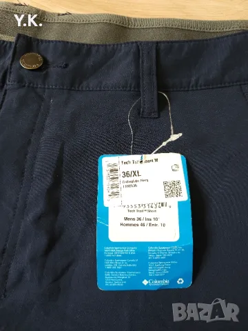 Оригинални мъжки къси гащи Columbia Tech Trail Shorts, снимка 4 - Къси панталони - 47105290