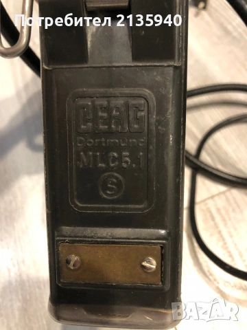 Rare miners cap lamp Ceag Dordmund 5.1 s , снимка 3 - Други ценни предмети - 54083698