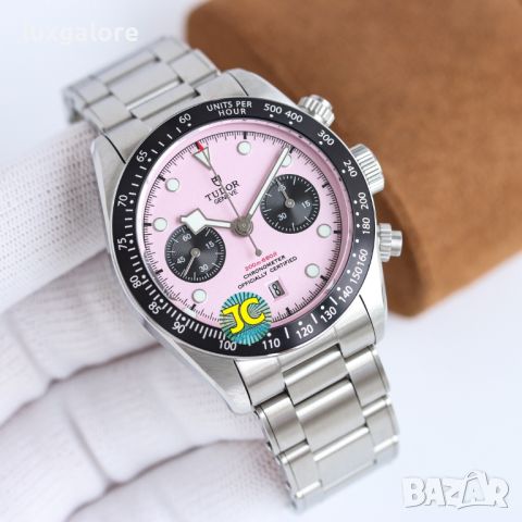 Мъжки часовник Tudor Black Bay Chrono “Pink” с автоматичен механизъм, снимка 2 - Мъжки - 46638937