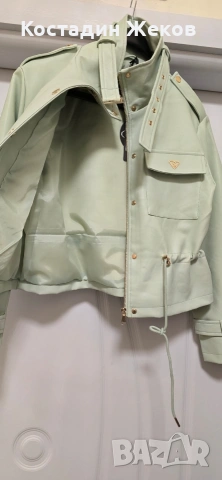  Ново със етикет. Дамско кожено якенце . , снимка 5 - Якета - 53847076