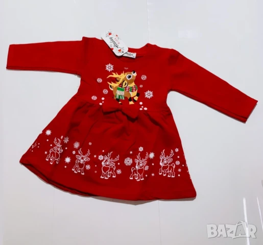 Детска коледна рокля , снимка 2 - Детски рокли и поли - 51148334