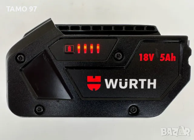 Wurth Li 18V/5.0Ah W-Connect - Акумулаторна батерия 18V 5.0Ah 2024г., снимка 3 - Други инструменти - 47499172