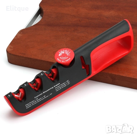 Регулируем професионален инструмент за заточване на ножове 4 в 1