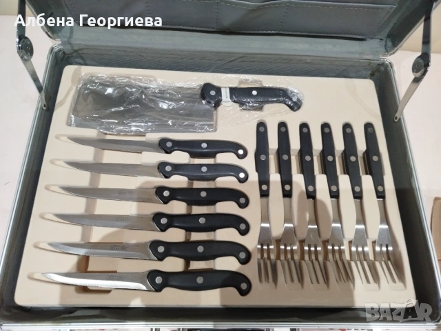 Комплект прибори SR KOCHMESER🍴- 24 части, снимка 9 - Прибори за хранене, готвене и сервиране - 53424727
