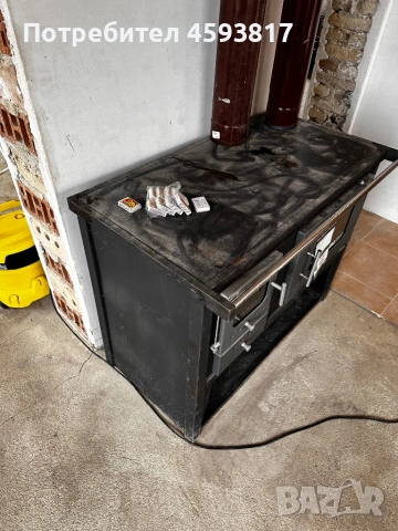 Камина ЗВЕЗДА. Водна риза. 7kw, снимка 2 - Печки, фурни - 54137423