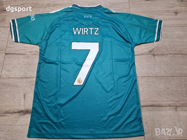 Футболна фланелка на Ливърпул #Флориан Вирц#7#сезон 25/26! 