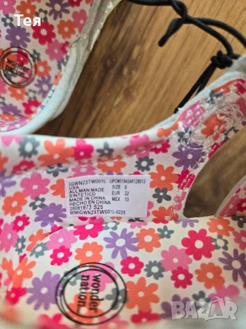 Бебешки обувки и сандали Ralph Lauren и OshKosh 22 и 24 размер , снимка 9 - Бебешки обувки - 51311835