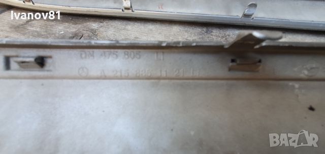 Лайсни задна броня мерцедес цл 215 rear bumper trim лява дясна лайсна броня Mercedes cl w215, снимка 6 - Части - 46740891