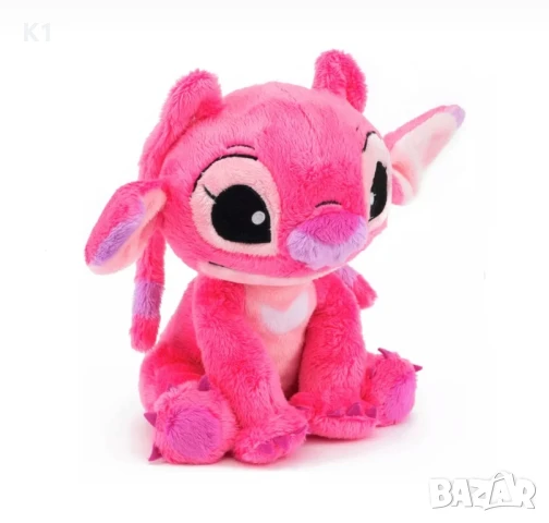 Плюшена играчка Ейнджъл Лило и Стич, плюшен розов Стич топ качество, снимка 5 - Плюшени играчки - 51349081