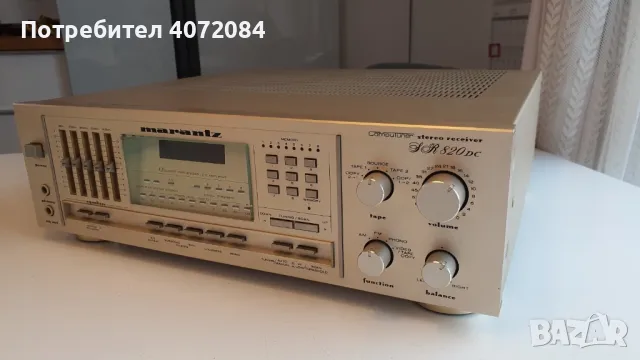 Marantz SR 820 DC, снимка 3 - Ресийвъри, усилватели, смесителни пултове - 48668004