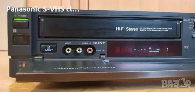 SONY SLV-E8UV recorder Hi-Fi stereso 4 head Sp/Lp, снимка 5 - Плейъри, домашно кино, прожектори - 49658072