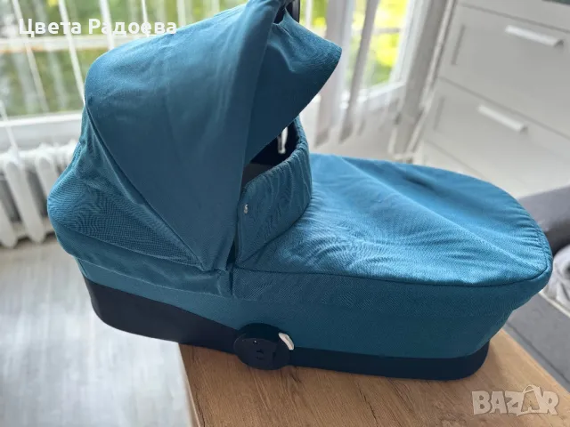 Кош за новородено COT S BLUE TIRQUOISE, снимка 3 - Други - 46987134