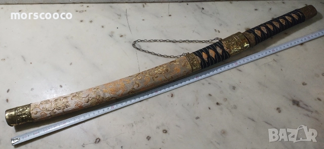 Самурайски меч катана Уакизаши , снимка 6 - Ножове - 52846860