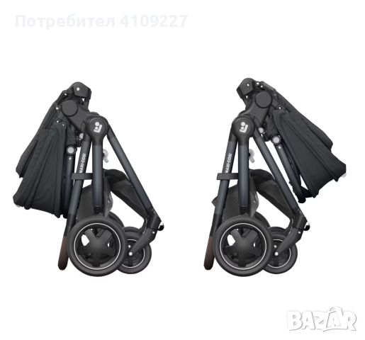 Kоличка Maxi-Cosi Adorra 2 с кош Windoo, 2 нови летни седалки и чанта, снимка 5 - Детски колички - 45906251