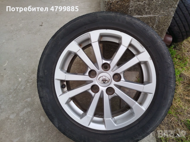 Джанти за Тойота , снимка 4 - Гуми и джанти - 54227062