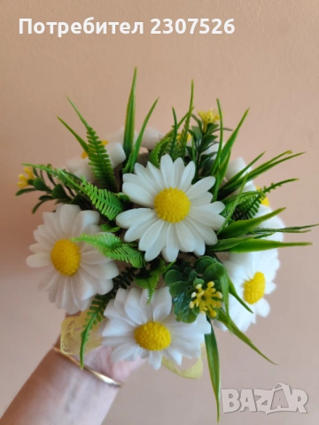 Маргаритки , снимка 4 - Декорация за дома - 53497344
