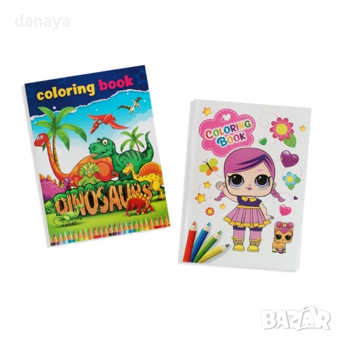 4832 Книжка за оцветяване Coloring And be Happy, снимка 5 - Детски книжки - 45912947