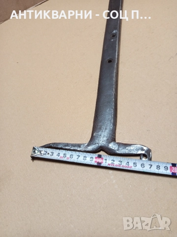 Старо Голямо Ръчно Ковано Градинско Стъргало. , снимка 9 - Антикварни и старинни предмети - 51913201