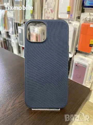 Apple iPhone 15 Woven Mag Cover калъф от плат, снимка 11 - Калъфи, кейсове - 47228206