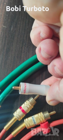 Аудио кабели RCA to RCA., снимка 4 - Аудиосистеми - 53735164