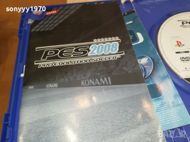 SONY PS2 GAME-PES 2008 0806251739, снимка 12 - Игри за PlayStation - 50593576