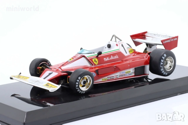 FERRARI 312 T2 n.1 Niki Lauda F1 1976 - мащаб 1:24 на IXO/Altaya моделът е нов в блистер