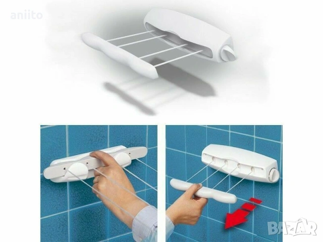 Италиански Сушилник/Простор за дрехи марка Gimi Rotor, снимка 2 - Други стоки за дома - 53296411