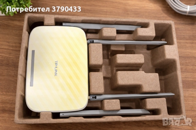 TP-Link Archer C25 AC900 WiFi Router – като нов, снимка 3 - Рутери - 53775084